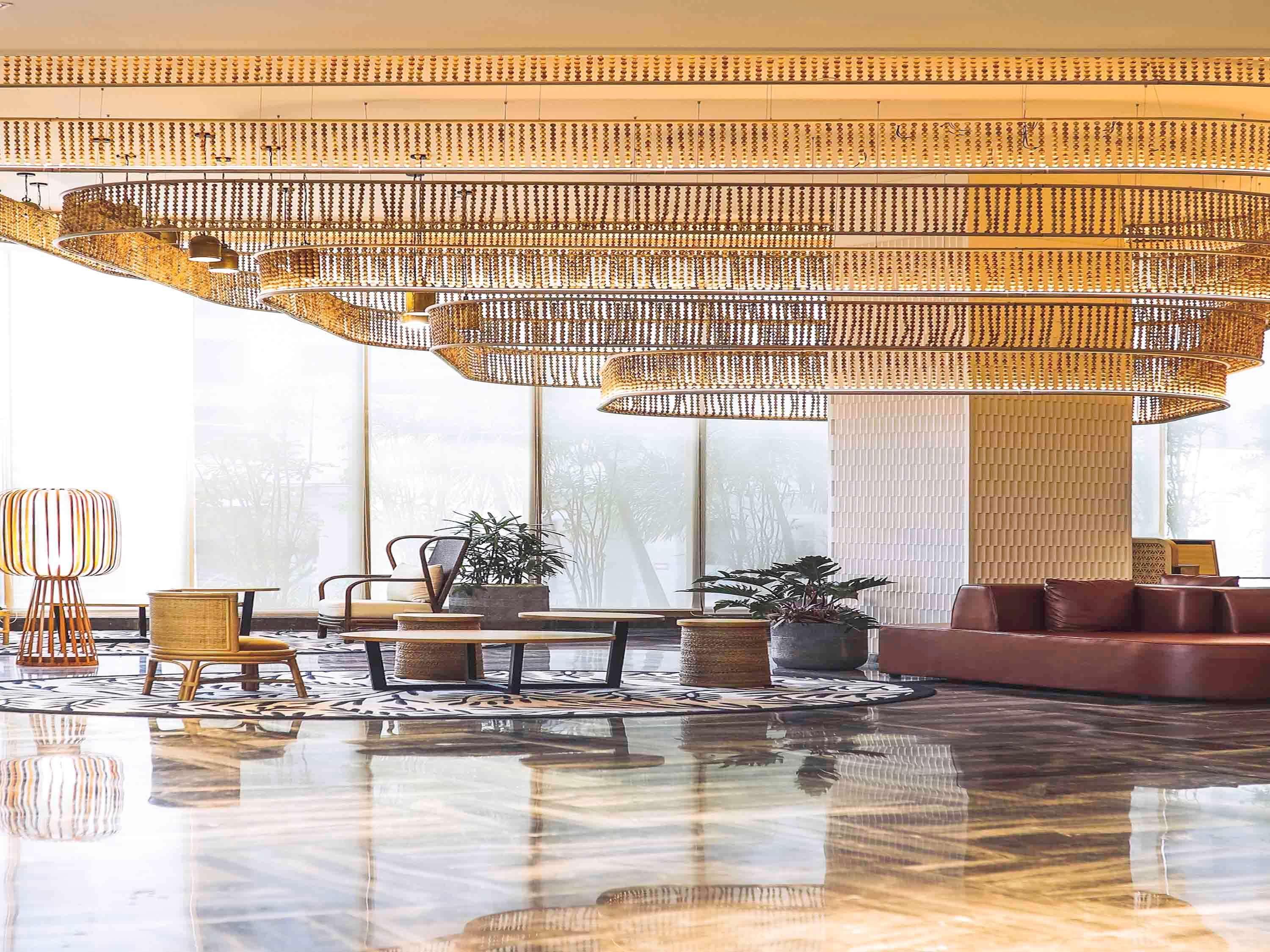 Novotel Hyderabad Airport Екстер'єр фото The lobby of the hotel